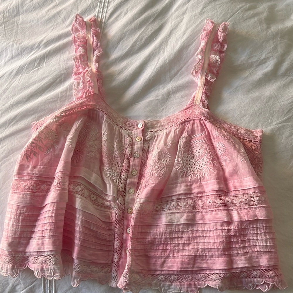 NWOT loveshackfancy sully tank